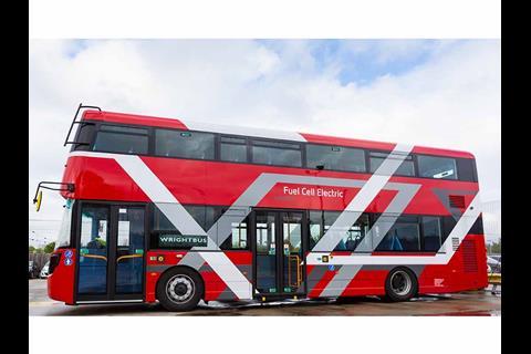 Transport for London has placed a £12m order for Wrightbus to supply 20 hydrogen-powered double-deck buses.